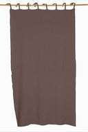 Linen Black Needled Curtain