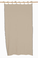 Linen Black Needled Curtain