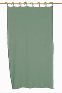 Linen Black Needled Curtain