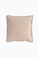 Linen Grey Needled Cushion Cover