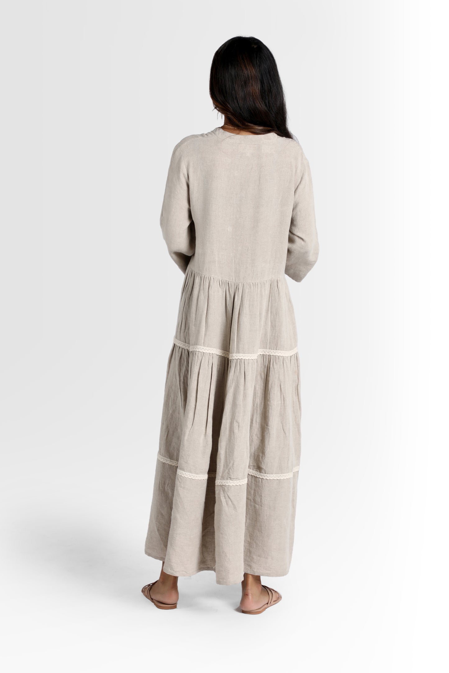 Linen Eve Maxi Dress