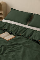 Linen Fringe Me Good Duvet Cover