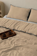 Linen Grey Needled Duvet Cover