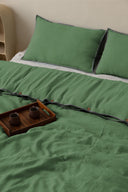 Linen Grey Needled Duvet Cover