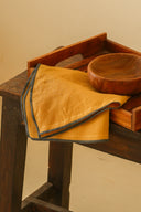 Linen Grey Needled Napkin Set