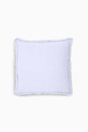 Linen Fringe Me Kantha Cushion Cover