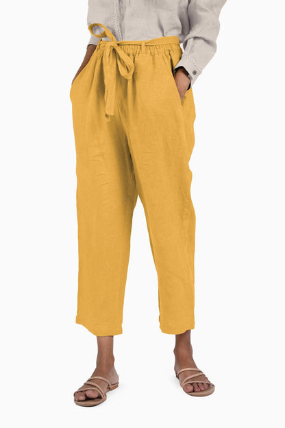 Linen Fleur Pant