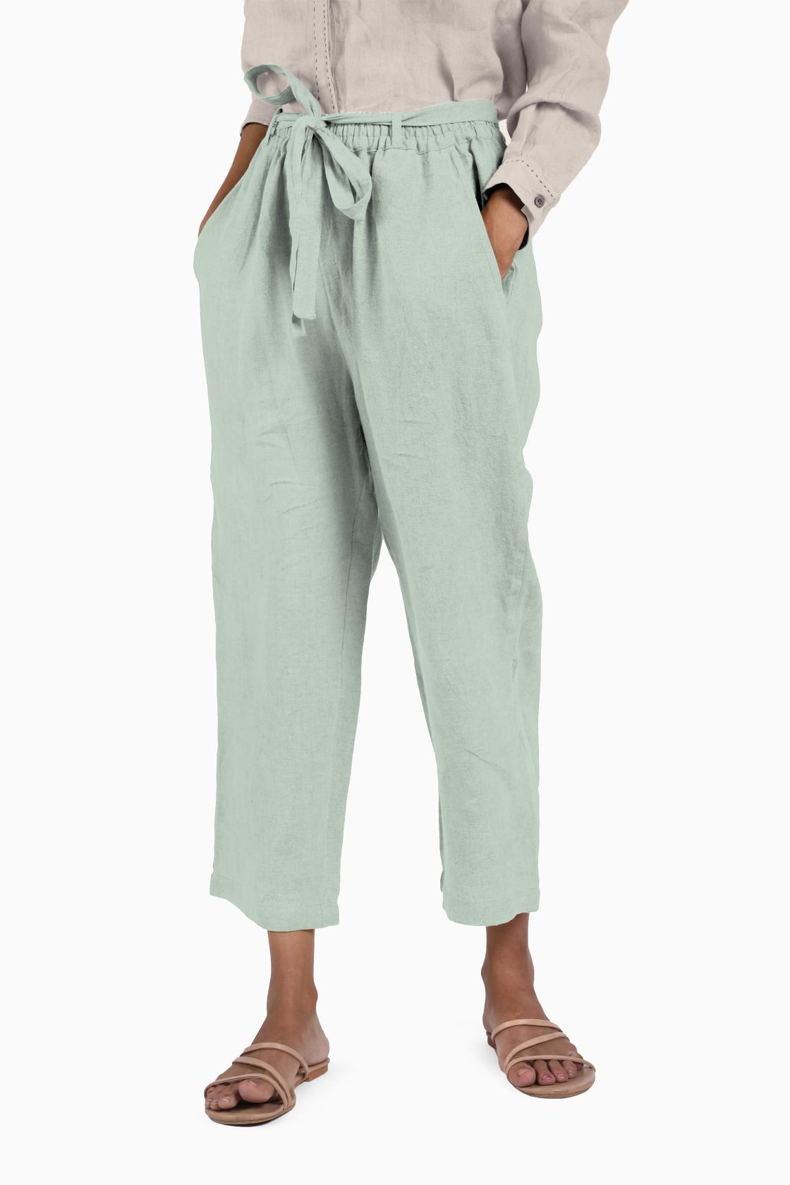 Linen Fleur Pant