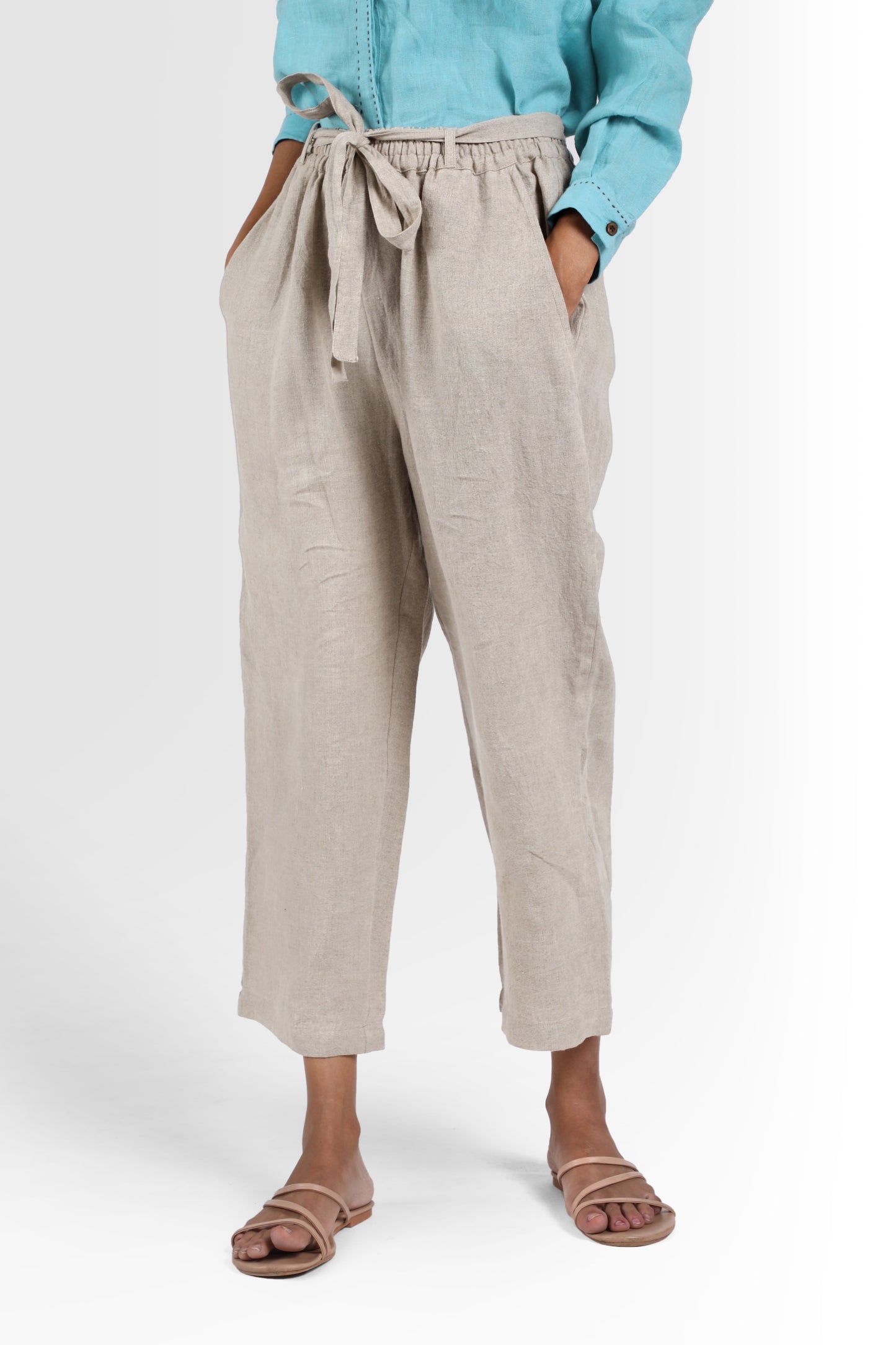 Linen Fleur Pant