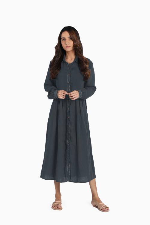 Linen Skylah Maxi Dress