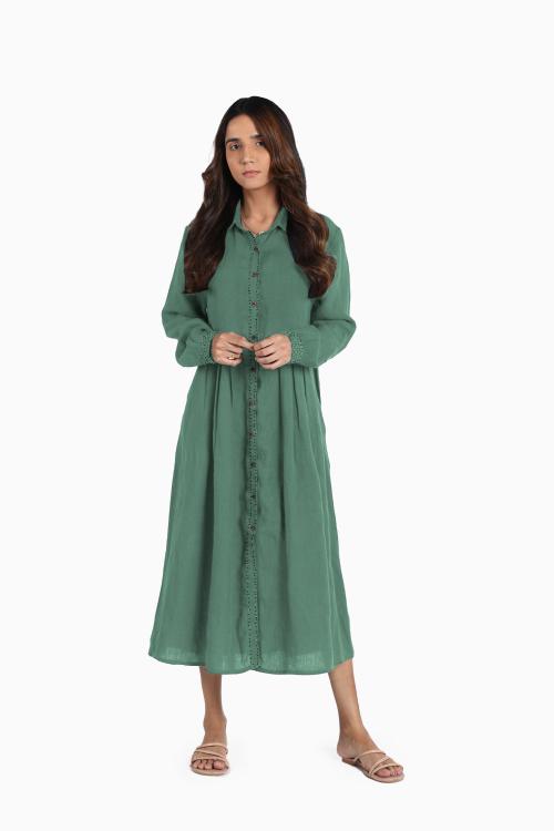 Linen Skylah Maxi Dress