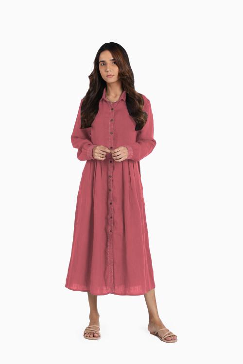 Linen Skylah Maxi Dress