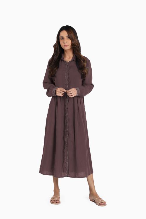 Linen Skylah Maxi Dress