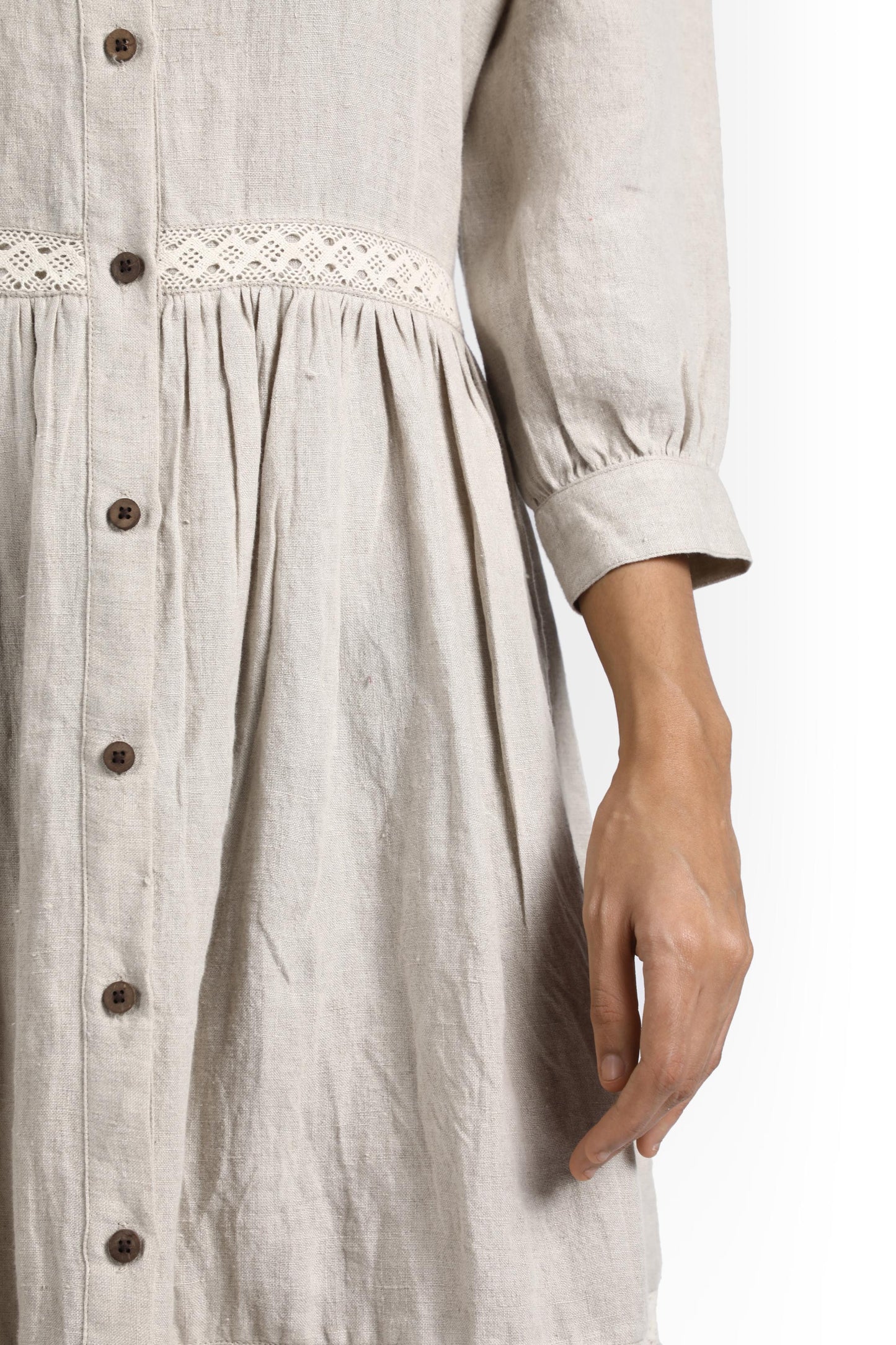 Linen Ariel Maxi Dress