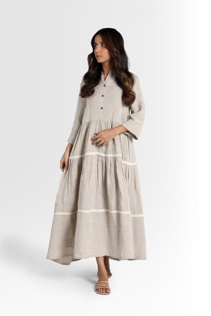 Linen Eve Maxi Dress