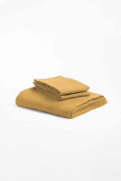 Linen Slumber Solid Bedsheet