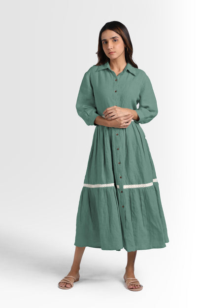 Linen Ariel Maxi Dress