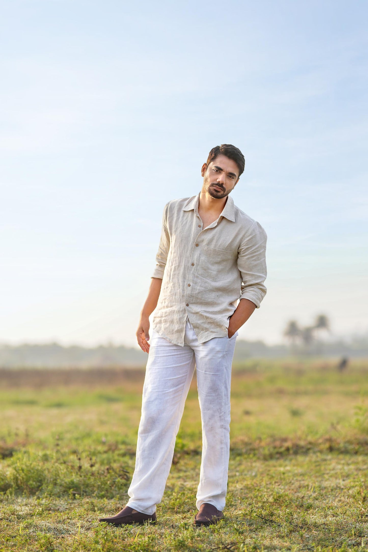 Linen Atlas Pant