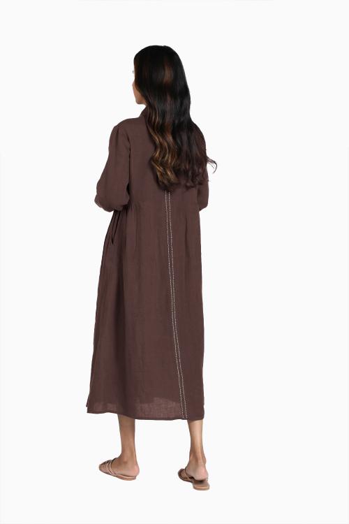 Linen Skylah Maxi Dress