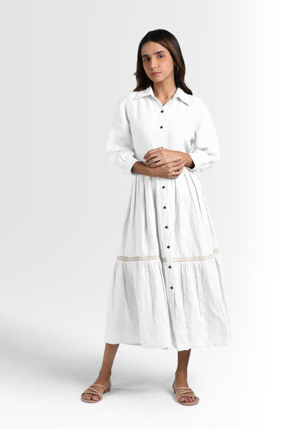 Linen Ariel Maxi Dress