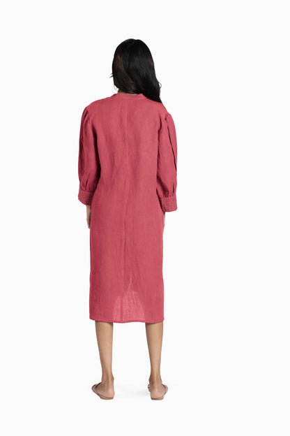 Linen Oasis Shirt Dress