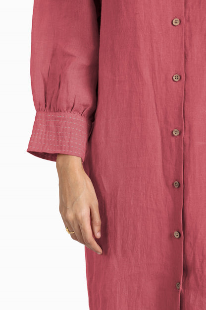 Linen Oasis Shirt Dress