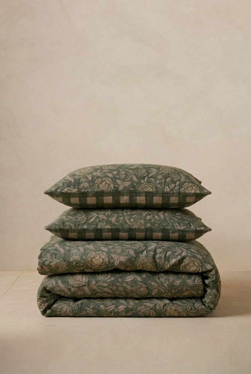 Linen Sorrel Duvet Cover