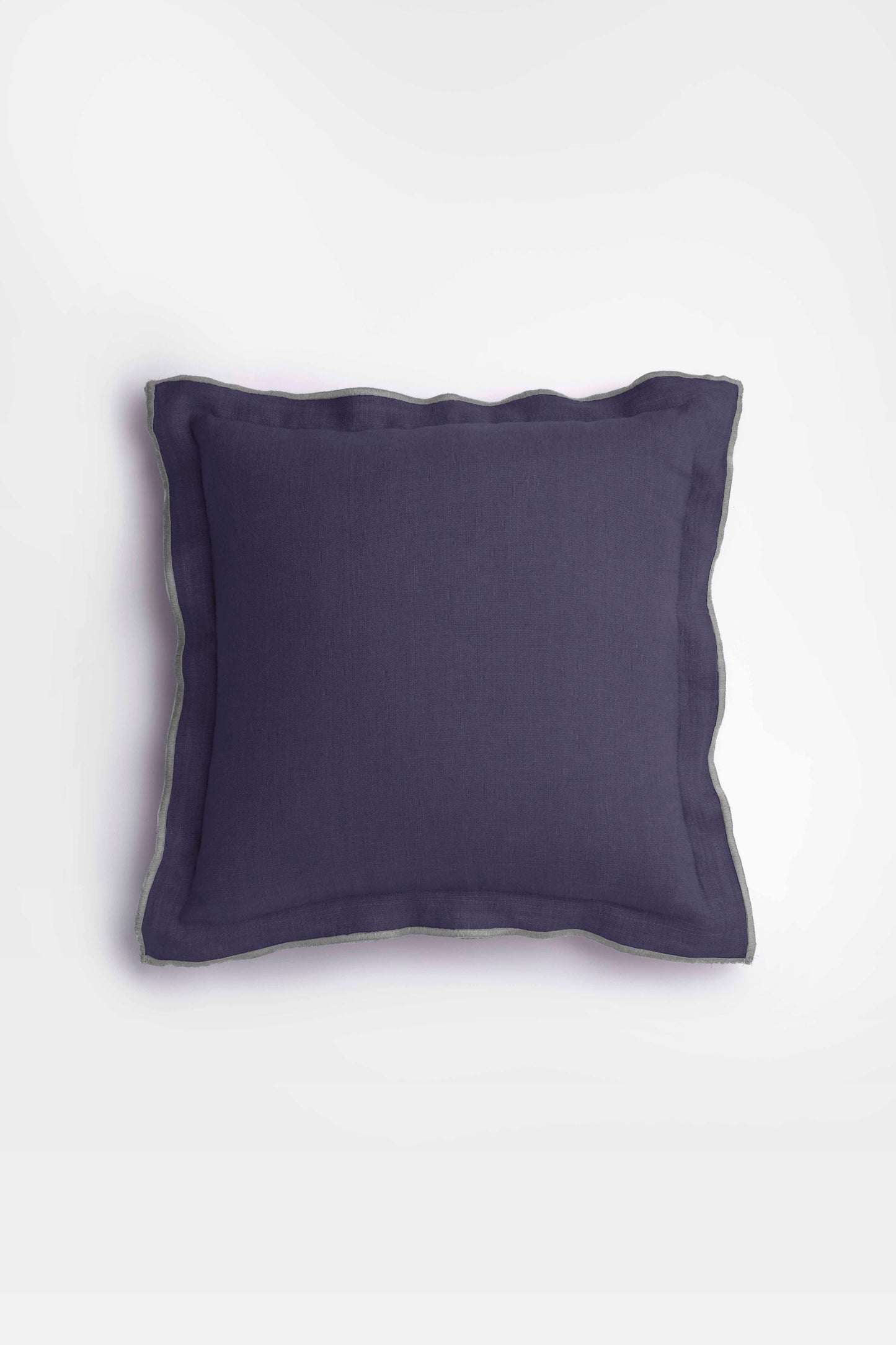 Linen Grey Needled Cushion Cover