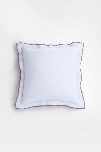 Linen Grey Needled Cushion Cover