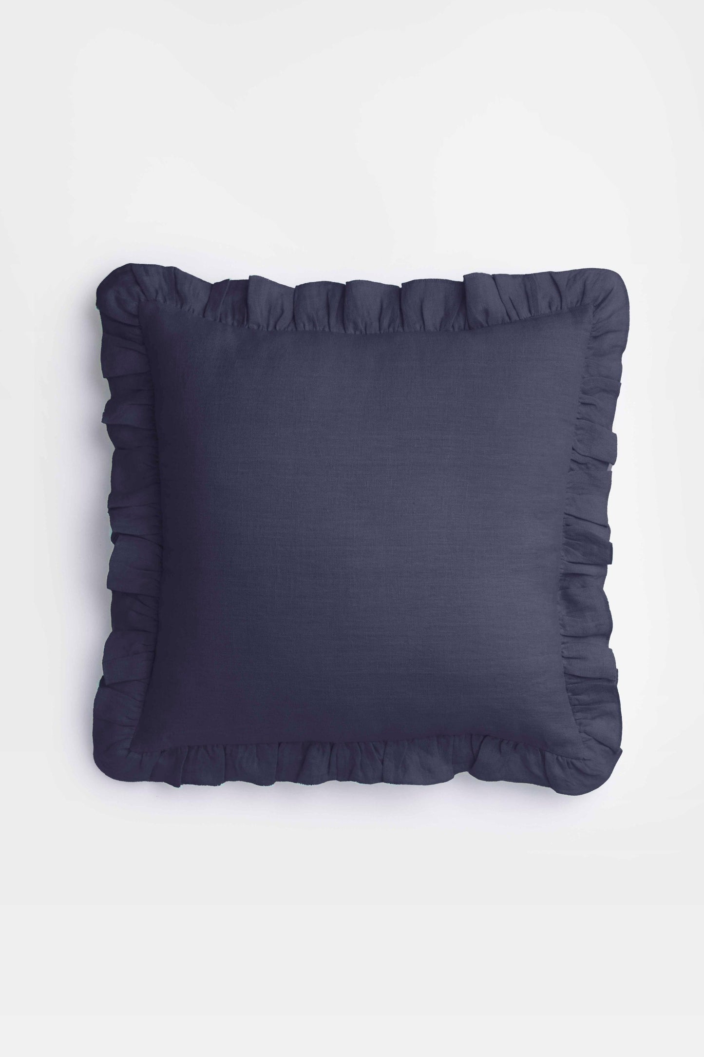 Linen Ruffle Medley Cushion Cover