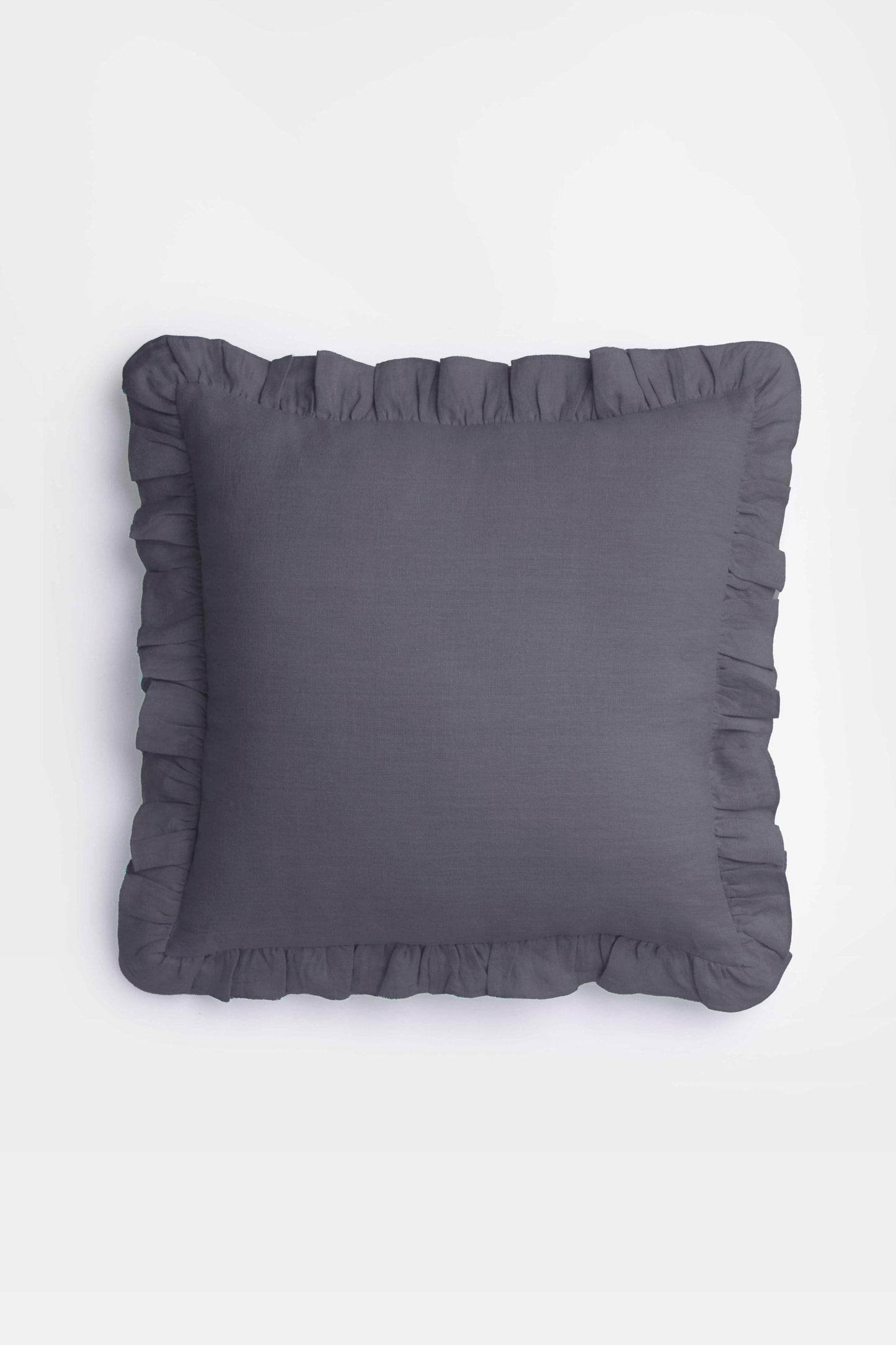 Linen Ruffle Medley Cushion Cover