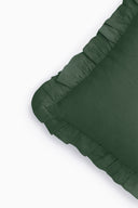 Linen Ruffle Medley Cushion Cover