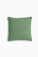 Linen Fringe Me Good Cushion Cover