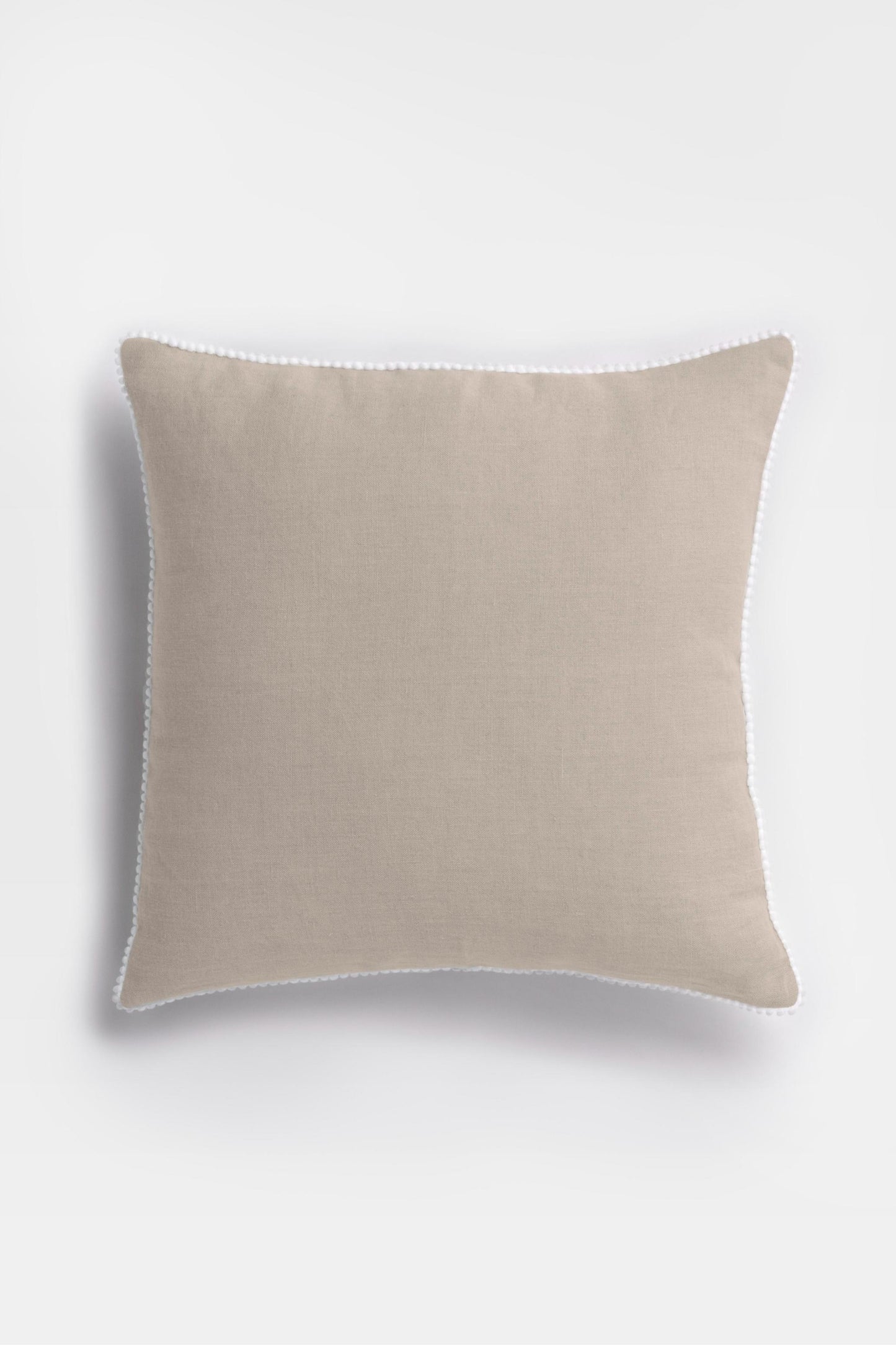 Linen Delight Lace Cushion Cover