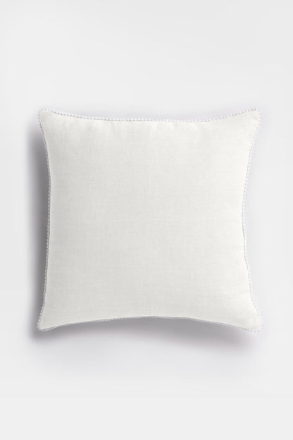 Linen Delight Lace Cushion Cover