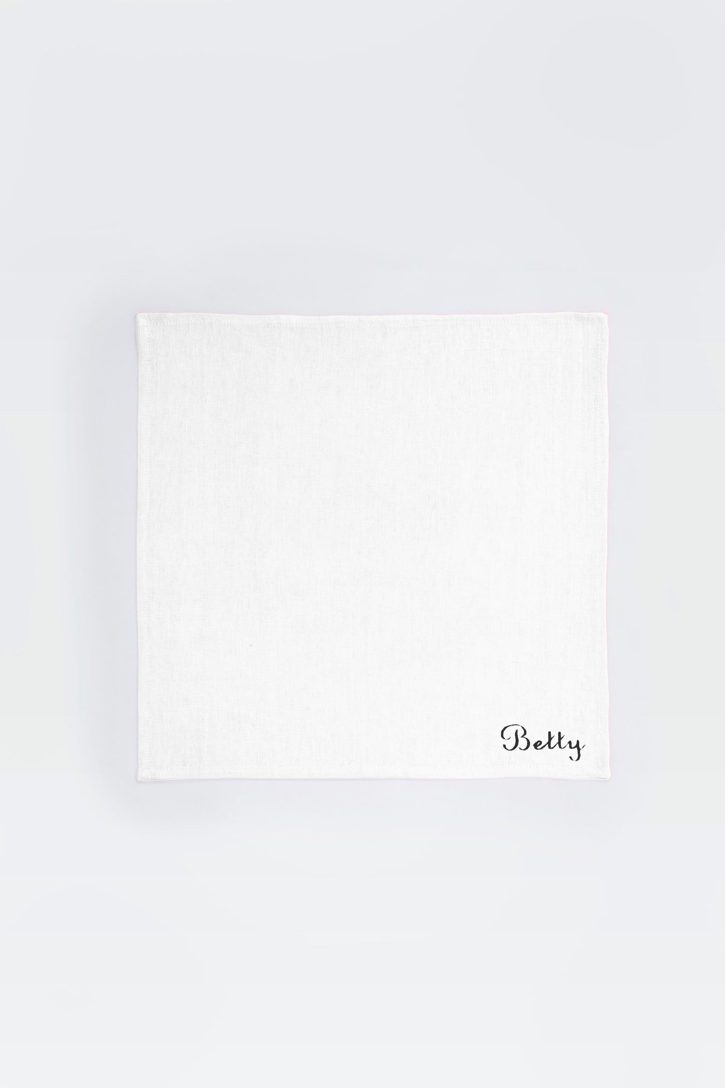 Linen Personalized Napkin Set