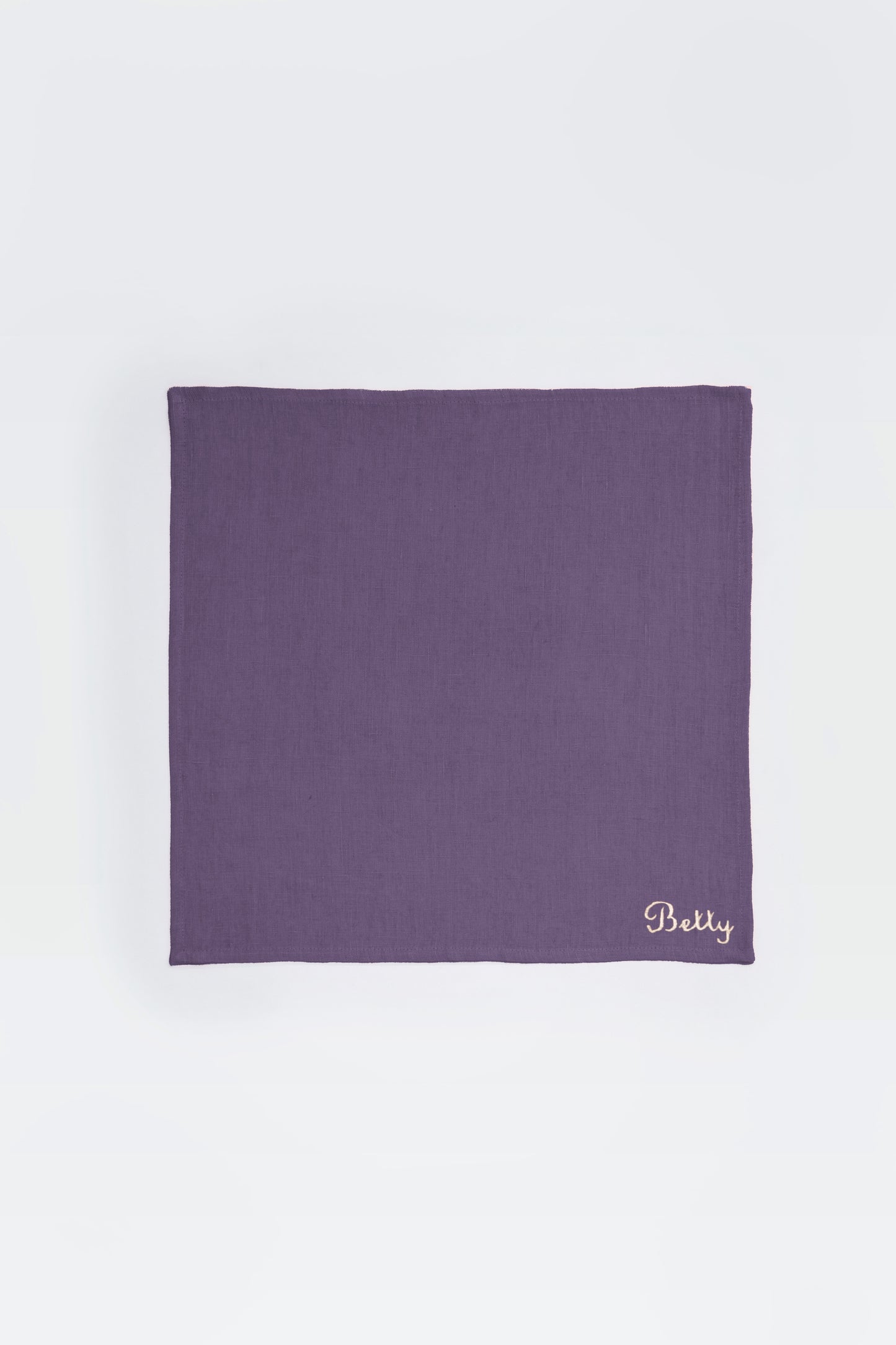 Linen Personalized Napkin Set