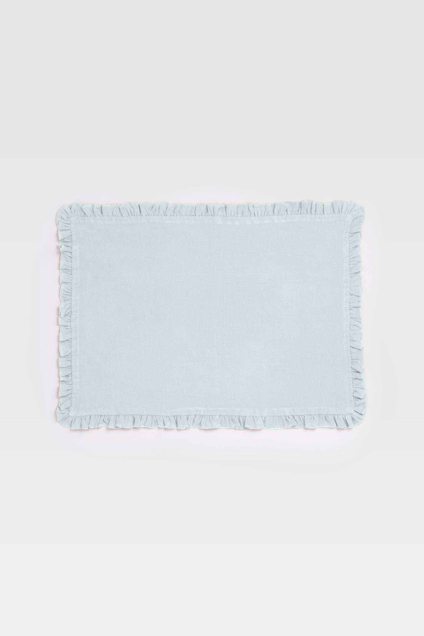 Linen Ruffle Medley Placemat Set