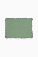 Linen Ruffle Medley Placemat Set