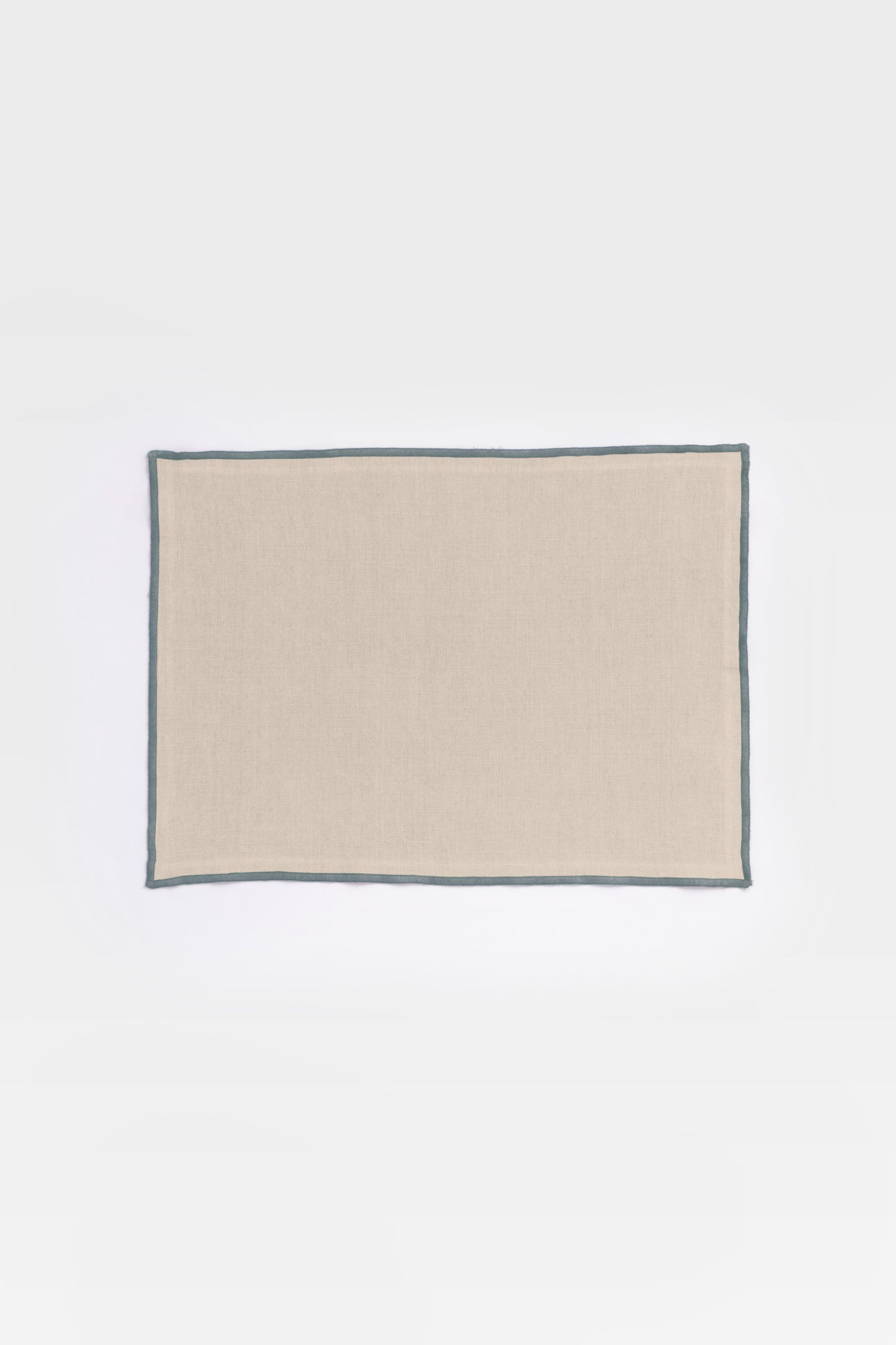 Linen Grey Needled Placemat Set