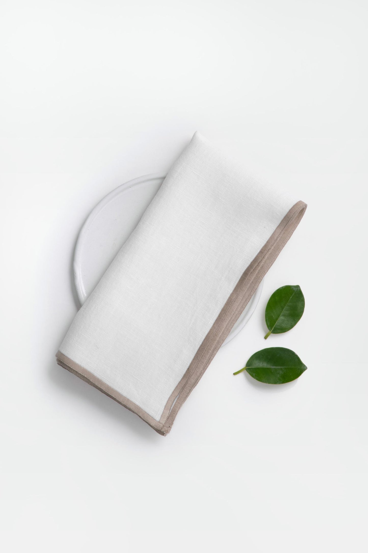 Linen Natural Needled Napkin Set