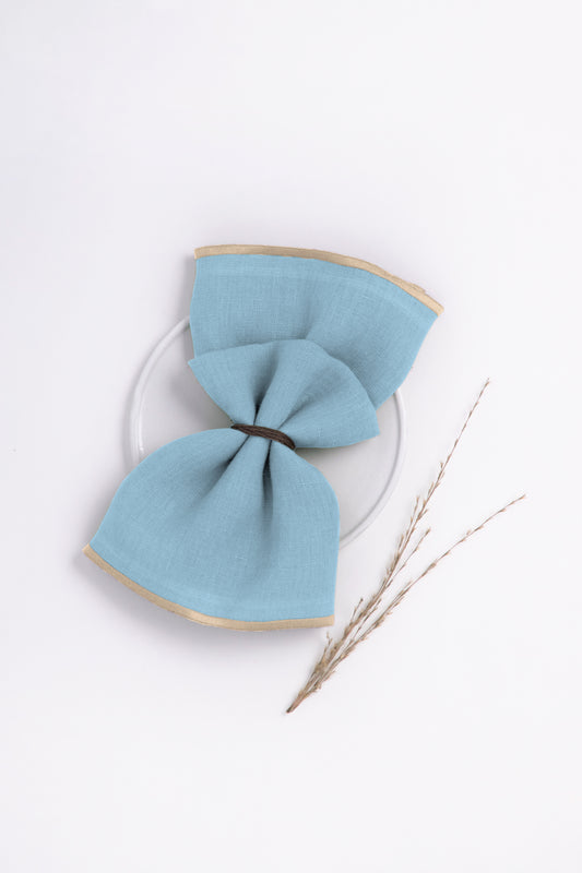 Linen Natural Needled Napkin Set