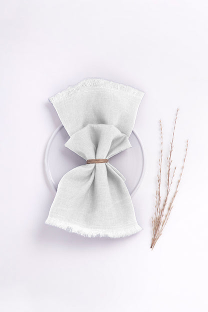 Linen Fringe Me Good Napkin Set