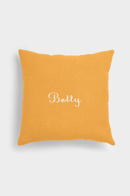 Linen Personalized Cushion Cover