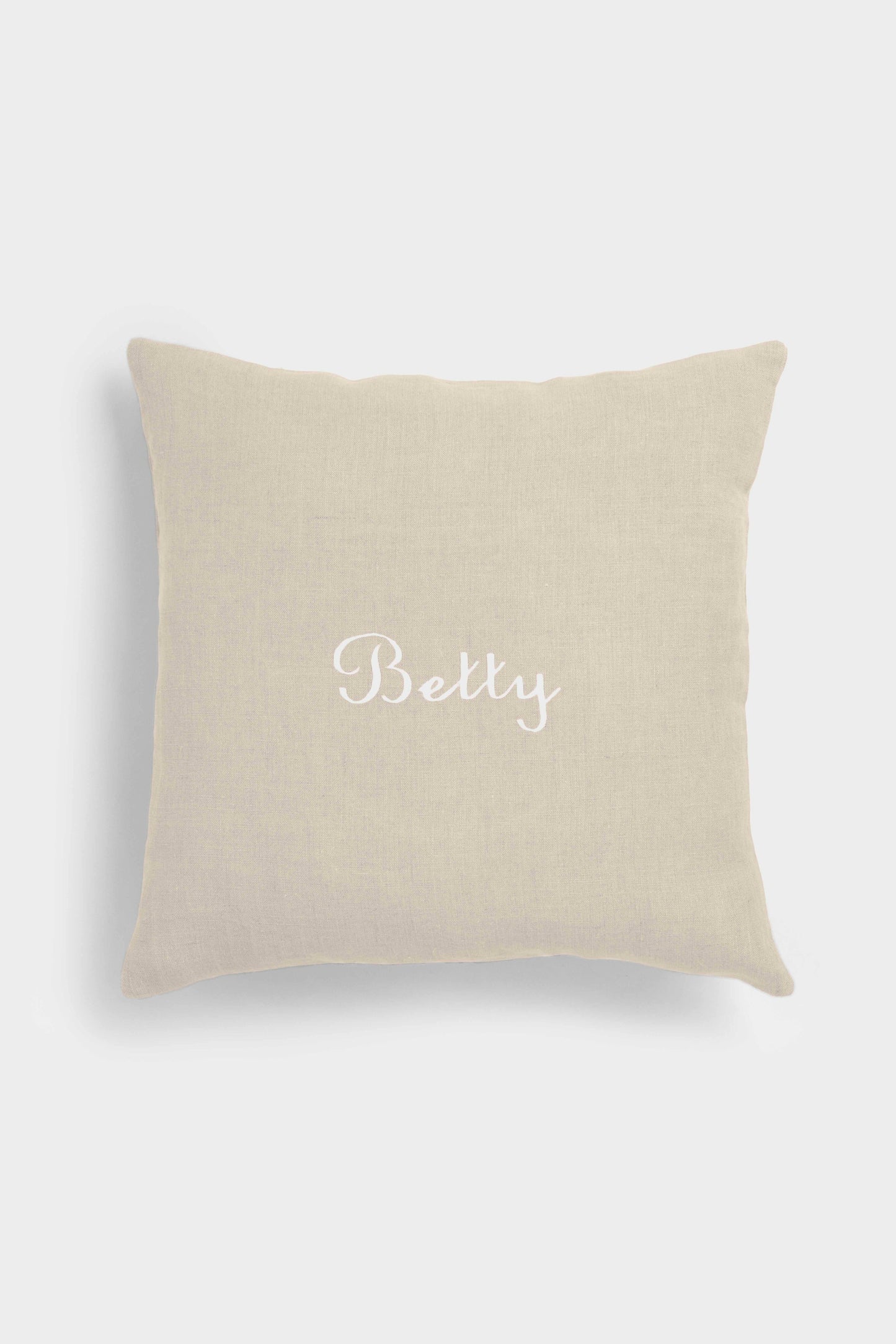 Linen Personalized Cushion Cover