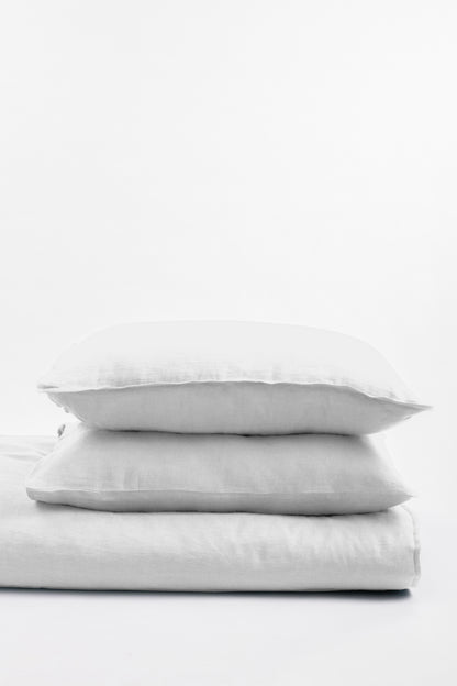 Linen Slumber Solid Duvet Cover Set