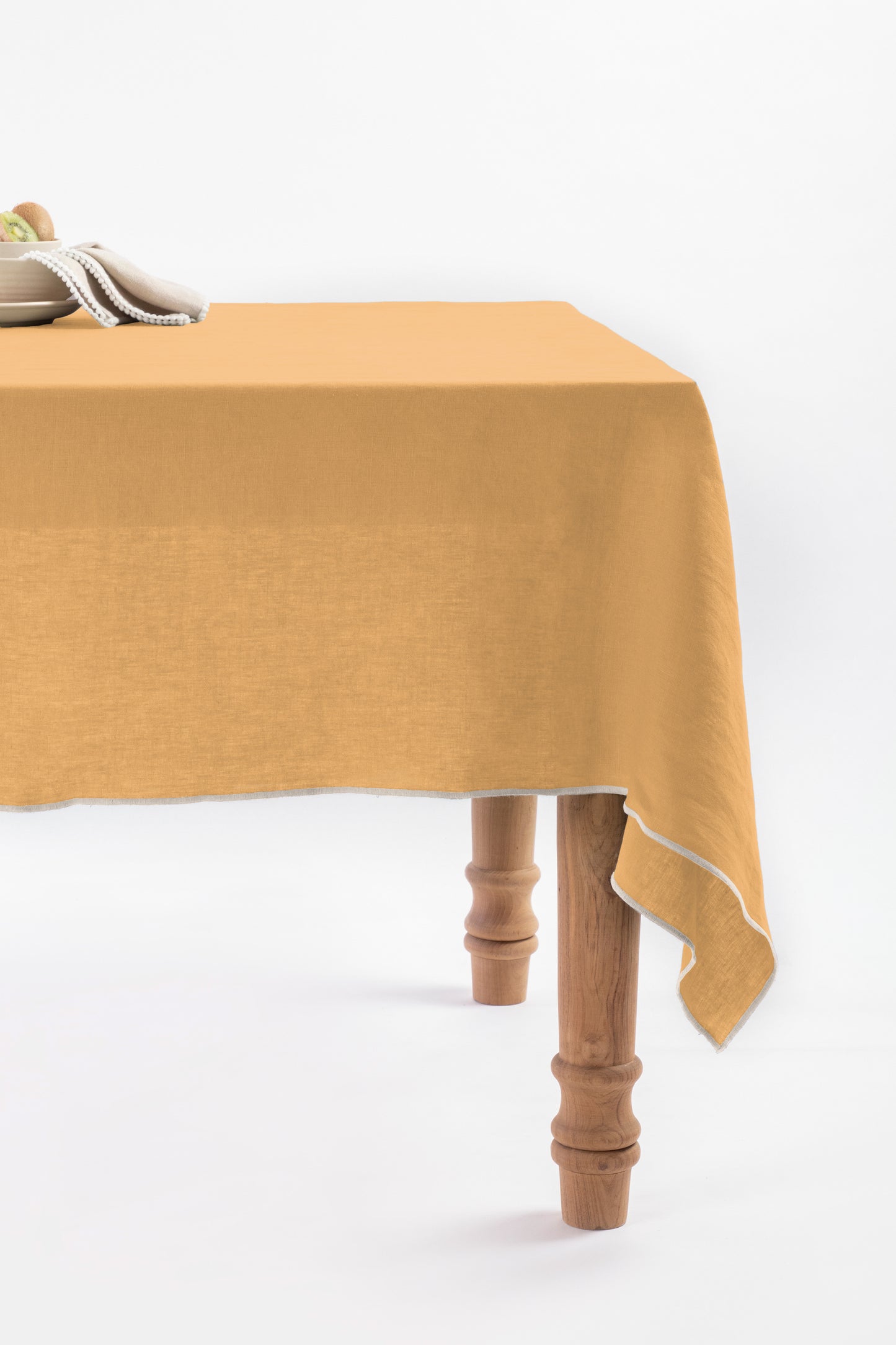 Linen Natural Needled Tablecloth