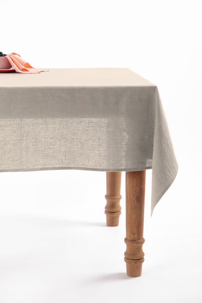 Linen Slumber Solid Tablecloth