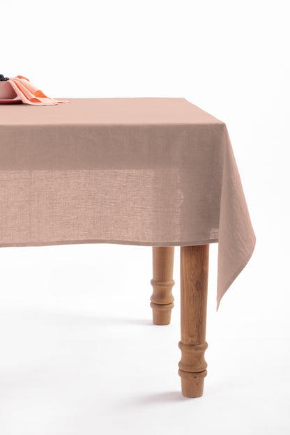 Linen Slumber Solid Tablecloth