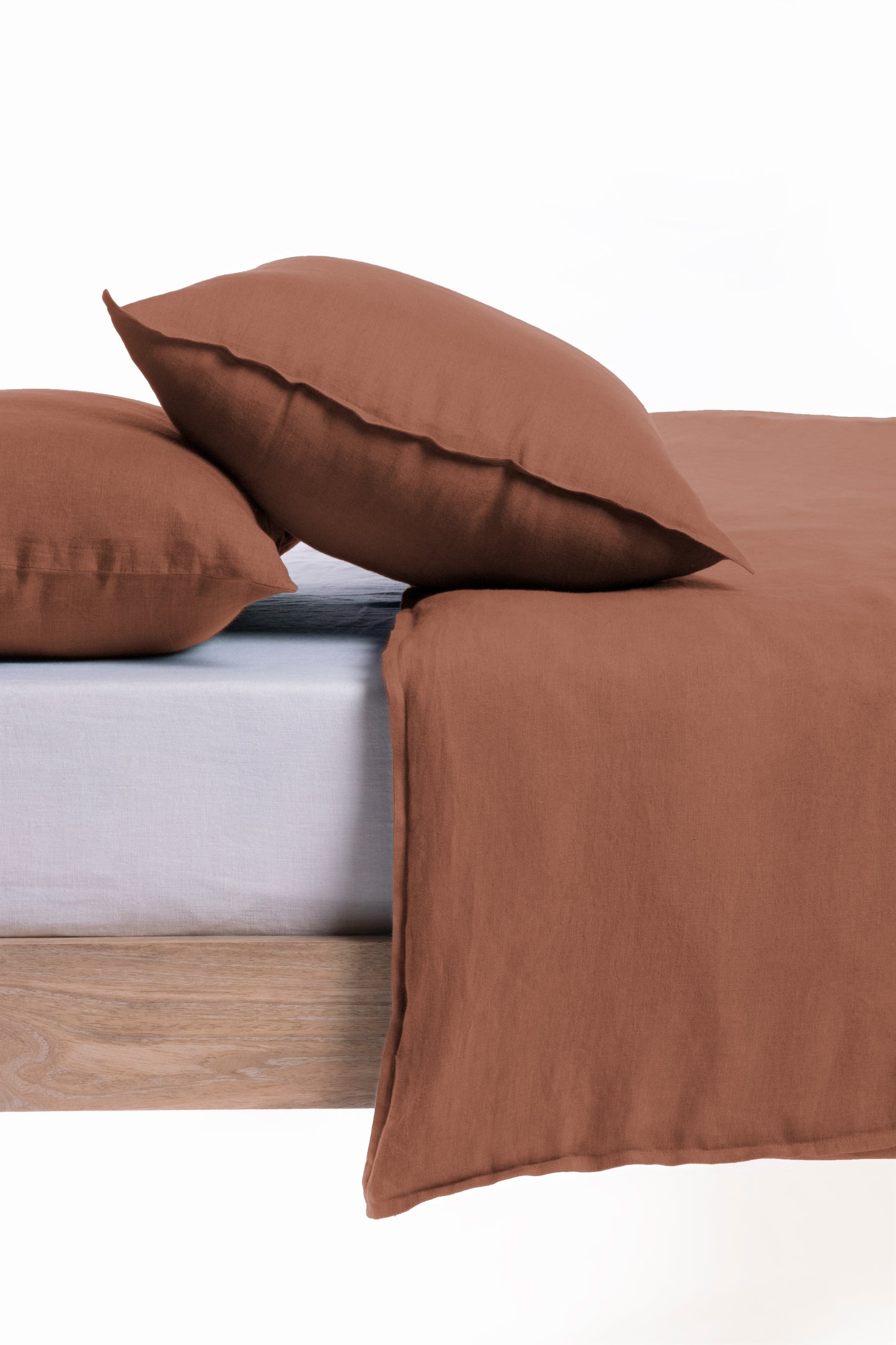 Linen Slumber Solid Duvet Cover Set